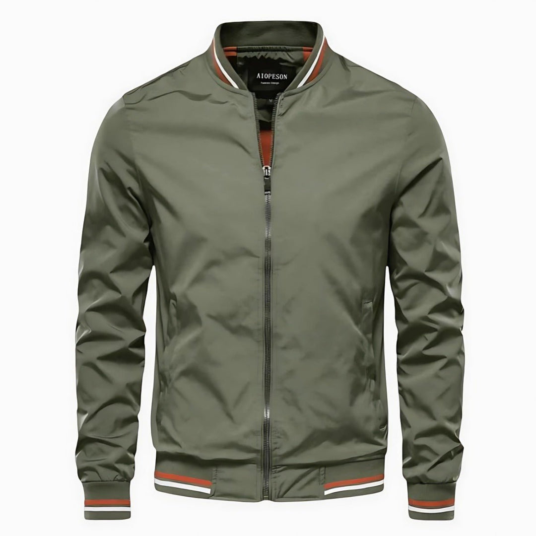 Drelquast Striped-Trim Bomber Jacket product image 4