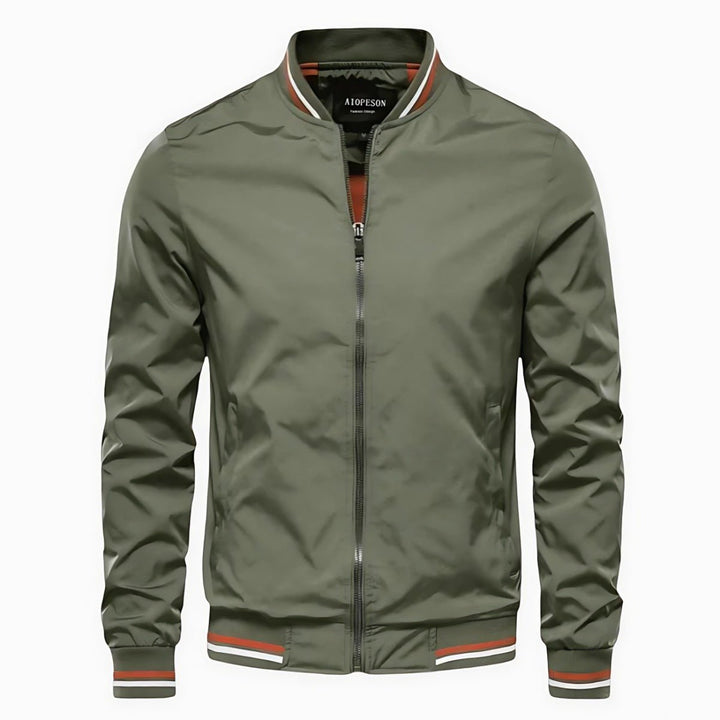 Drelquast Striped-Trim Bomber Jacket product image 4