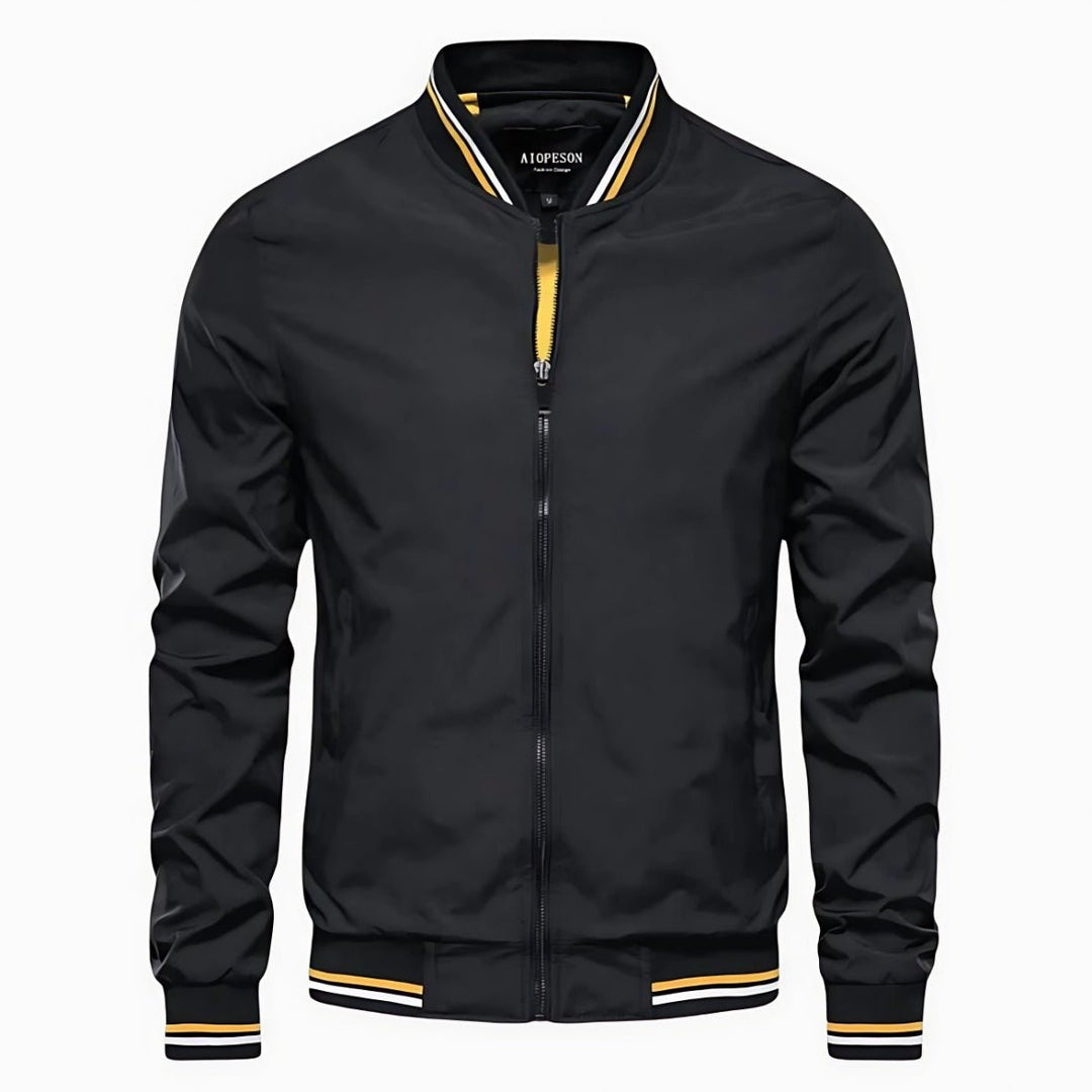 Drelquast Striped-Trim Bomber Jacket product image 6