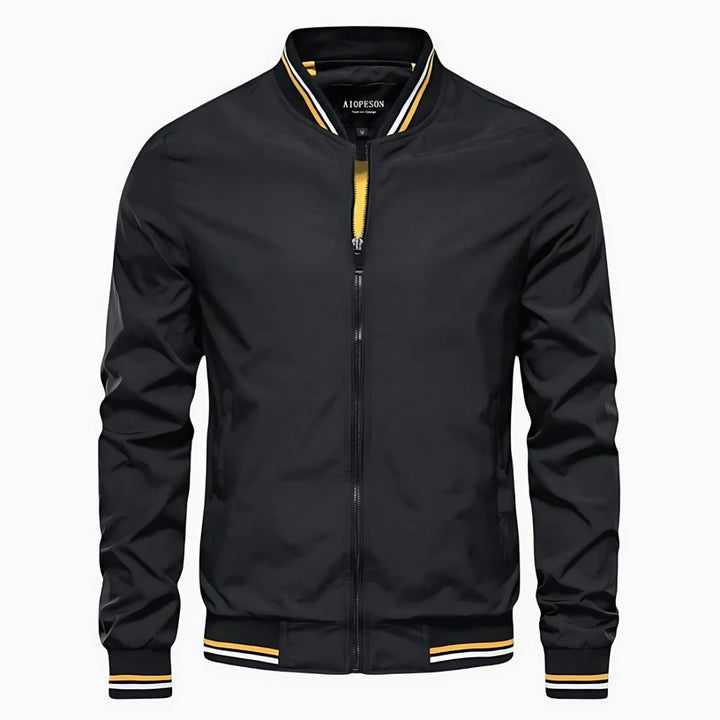 Drelquast Striped-Trim Bomber Jacket product image 6