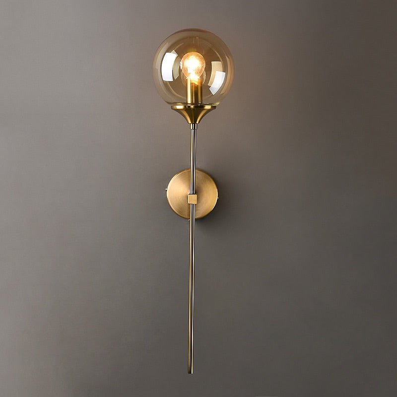 Drip-Shaped Wall Sconce with Touch Control and LED Bulbs – Elegant Wall Lighting for Bedrooms and Hallways 0