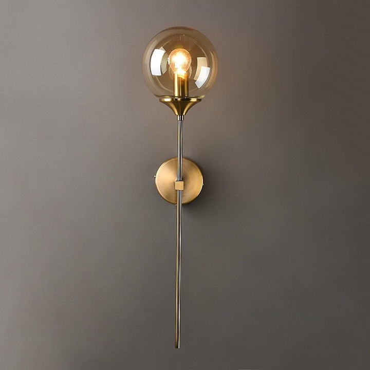 Drip-Shaped Wall Sconce with Touch Control and LED Bulbs – Elegant Wall Lighting for Bedrooms and Hallways 0