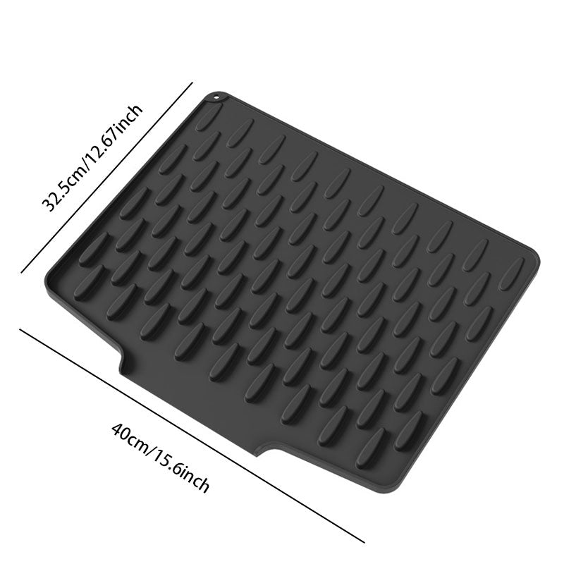 DripEase Silicone Fast Water Drainage Drying (Black ) - | Zavonix