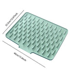 DripEase Silicone Fast Water Drainage Drying (Green ) - | Zavonix