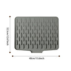 DripEase Silicone Fast Water Drainage Drying (Grey ) - | Zavonix