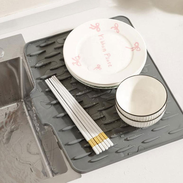 DripEase Silicone Fast Water Drainage Drying (Grey ) - | Zavonix