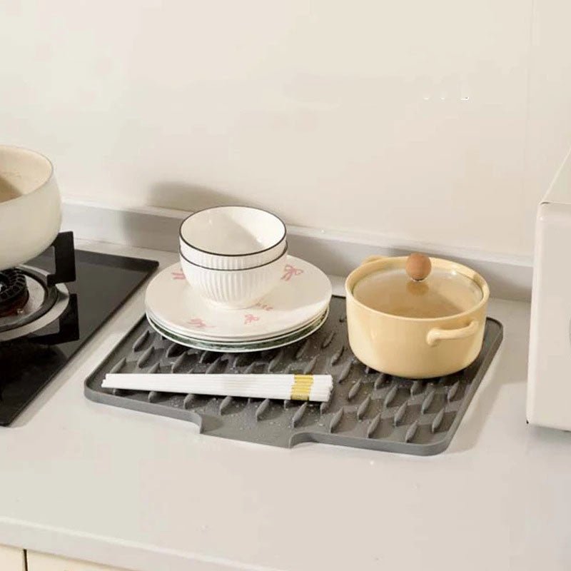 DripEase Silicone Fast Water Drainage Drying (Grey ) - | Zavonix
