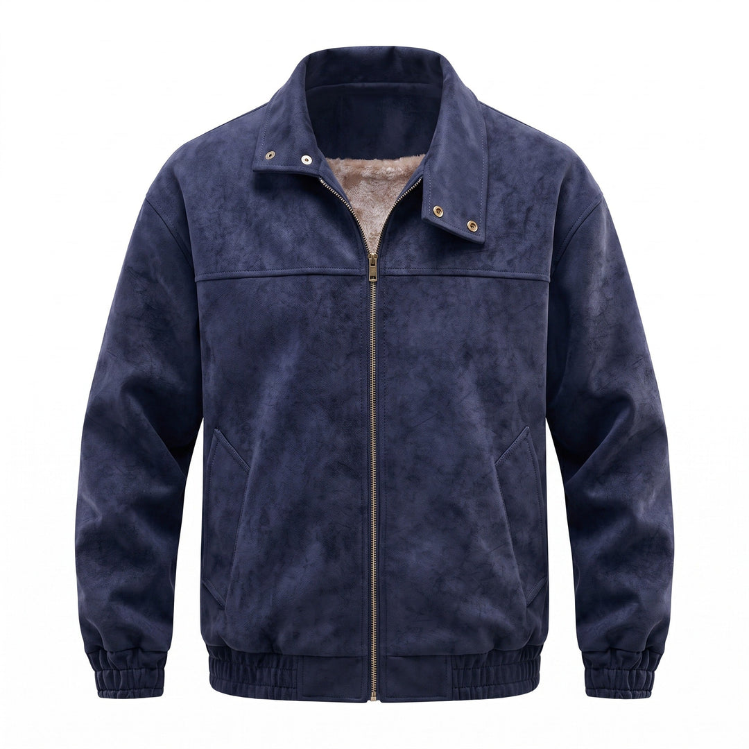 Drumquessan Fleece-Lined Suede Jacket product image 1