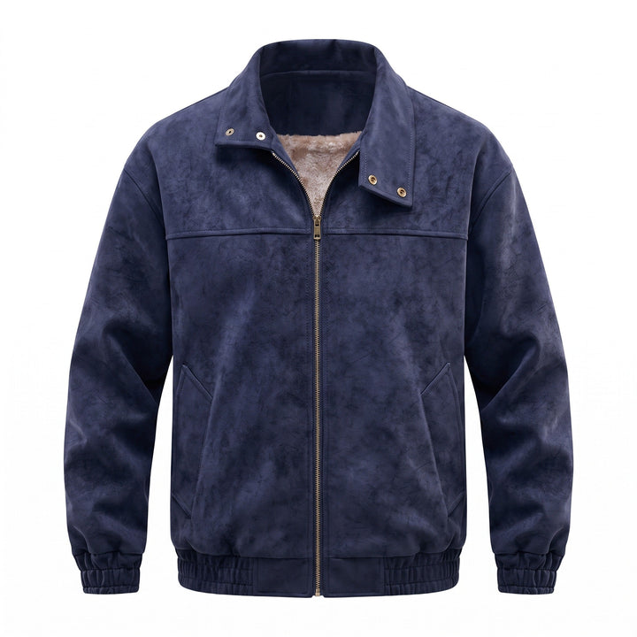 Drumquessan Fleece-Lined Suede Jacket product image 1