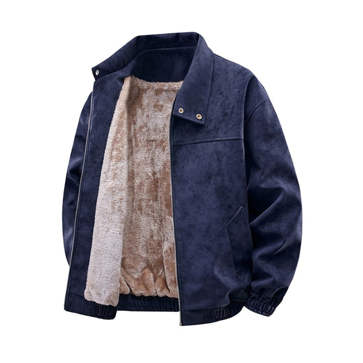 Drumquessan Fleece-Lined Suede Jacket product image 2