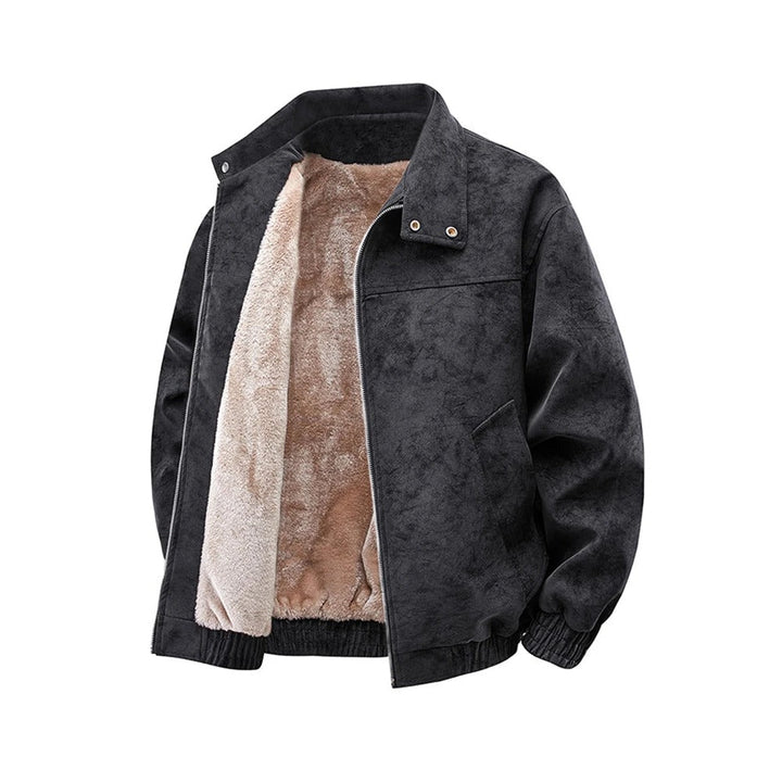 Drumquessan Fleece-Lined Suede Jacket product image 3