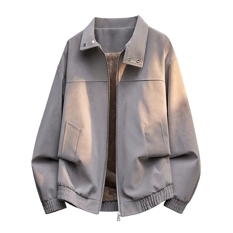 Drumquessan Fleece-Lined Suede Jacket product image 9