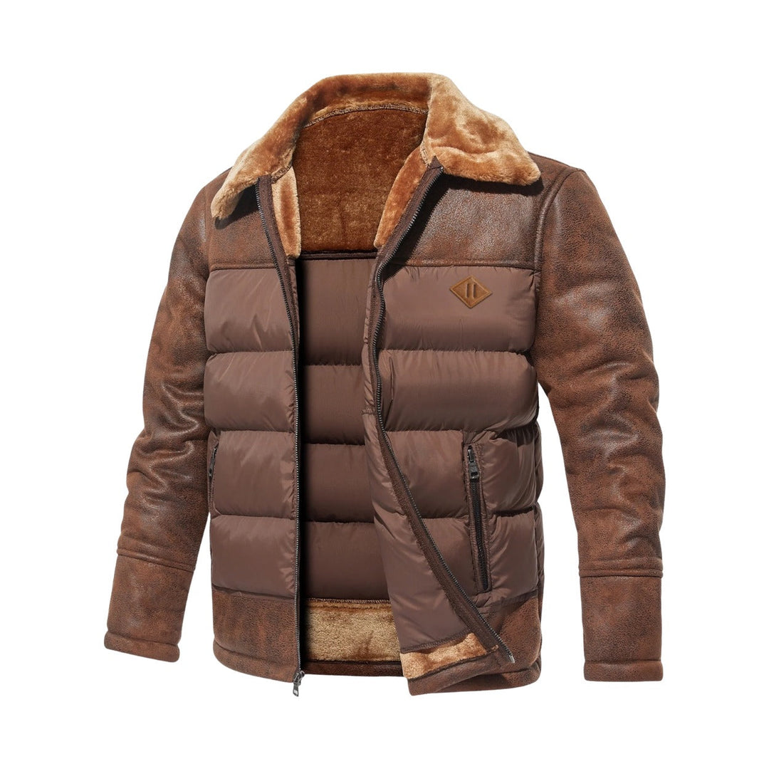 Druskavell Suede-Panel Puffer Jacket product image 2