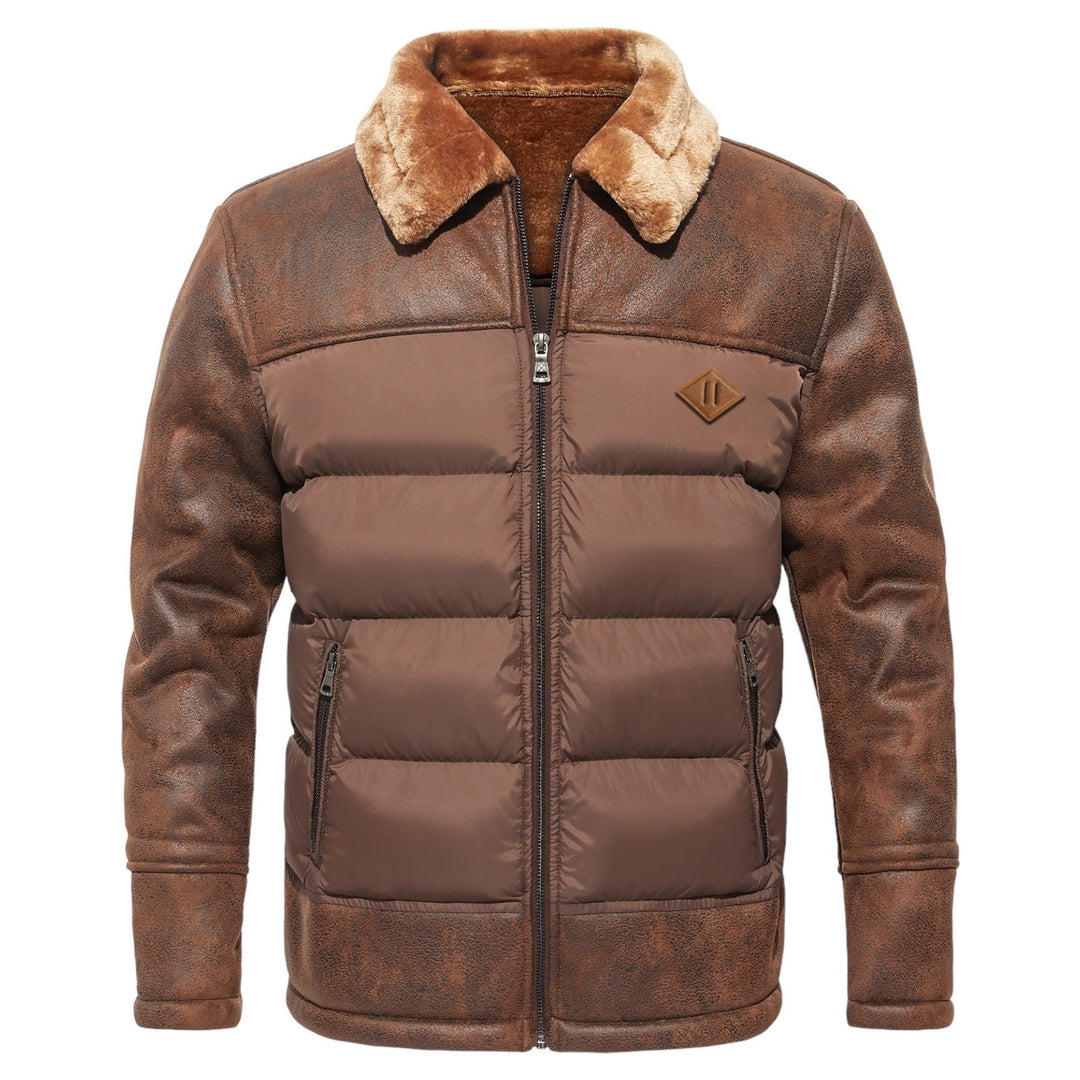 Druskavell Suede-Panel Puffer Jacket product image 3