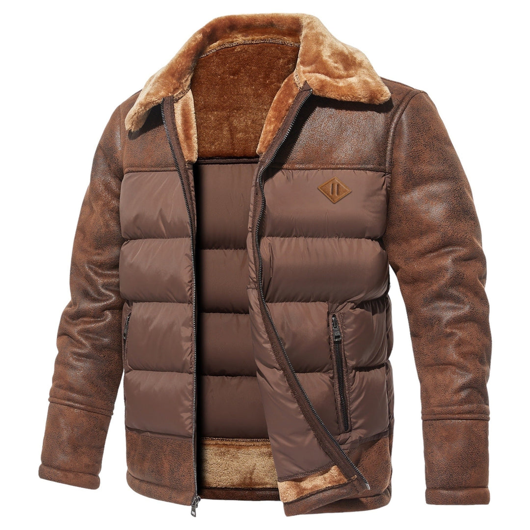Druskavell Suede-Panel Puffer Jacket product image 6
