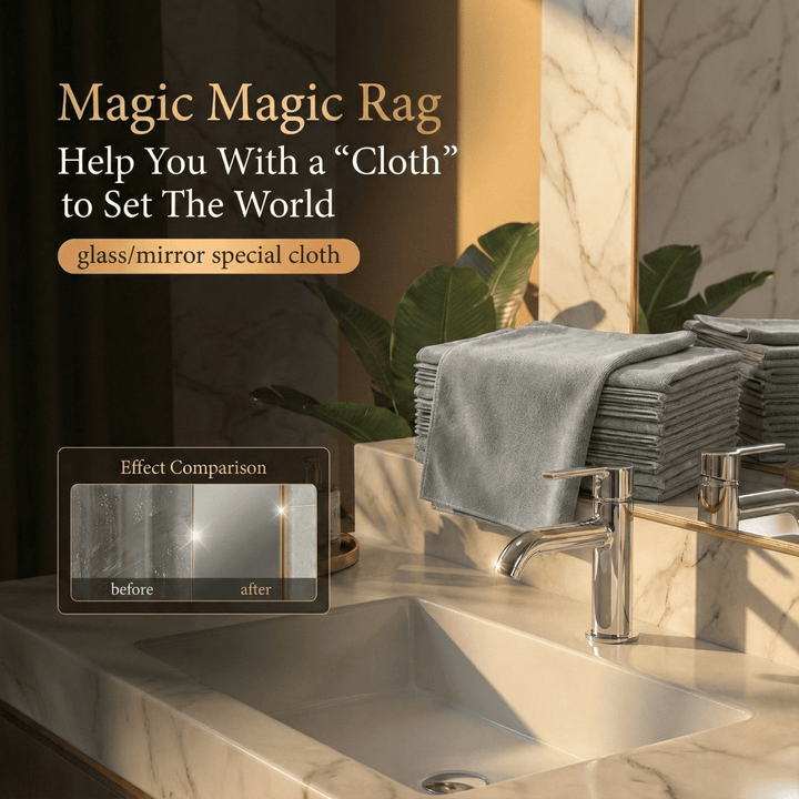 DryGleam™ — One Swipe to Crystal-Clear Glass That Turns Heads Instantly