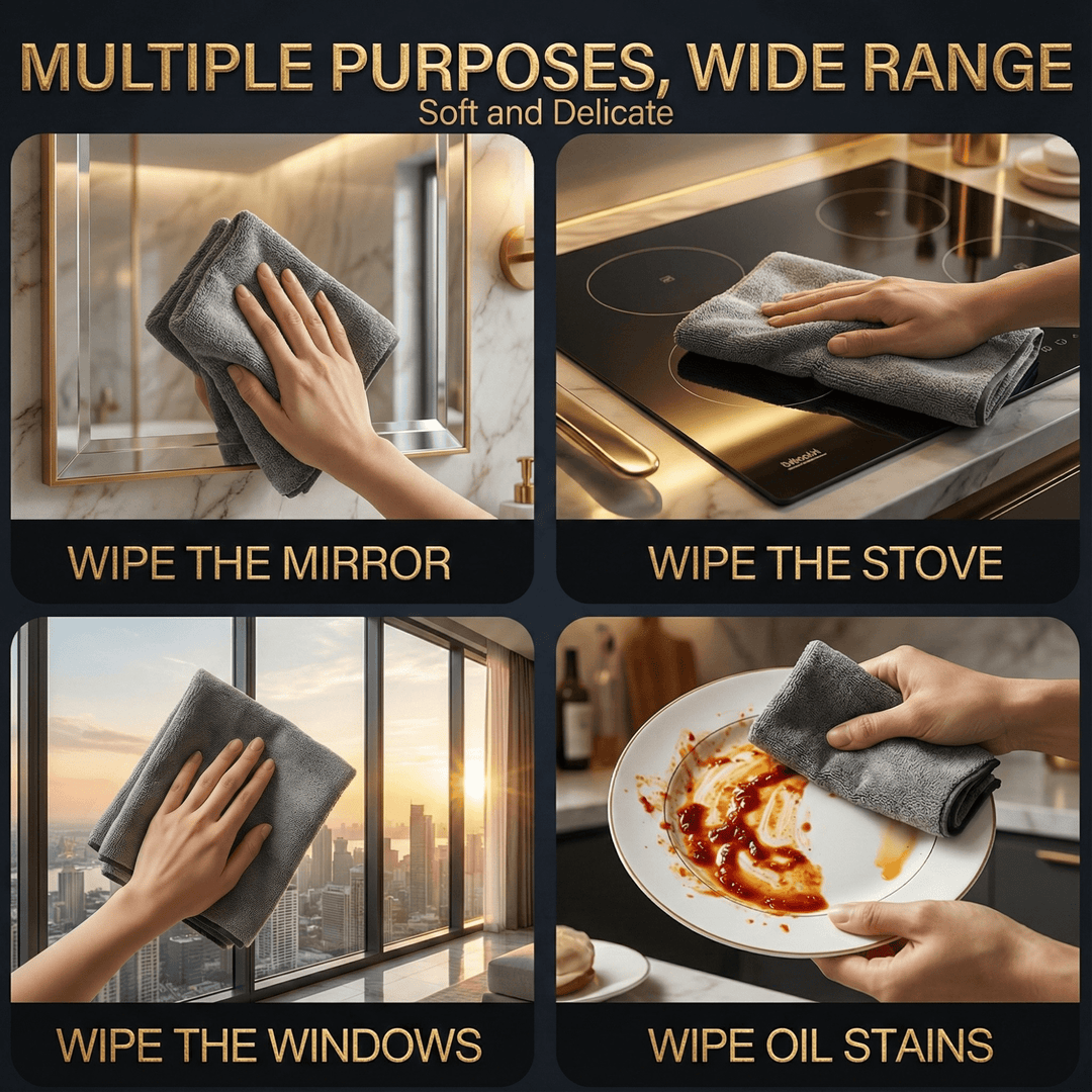 DryGleam™ — One Swipe to Crystal-Clear Glass That Turns Heads Instantly