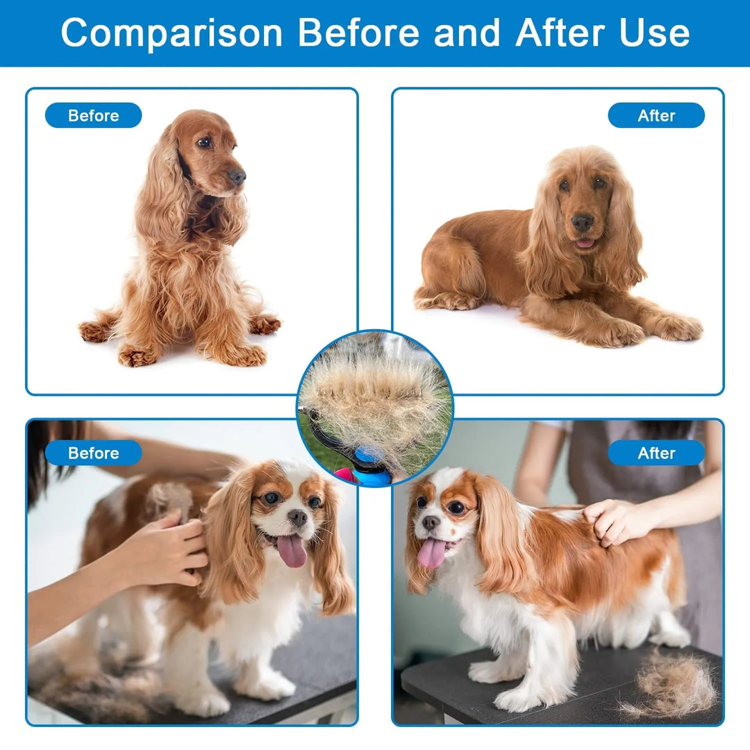 Dual Care Dog Deshedding Undercoat Rake Product Image 06