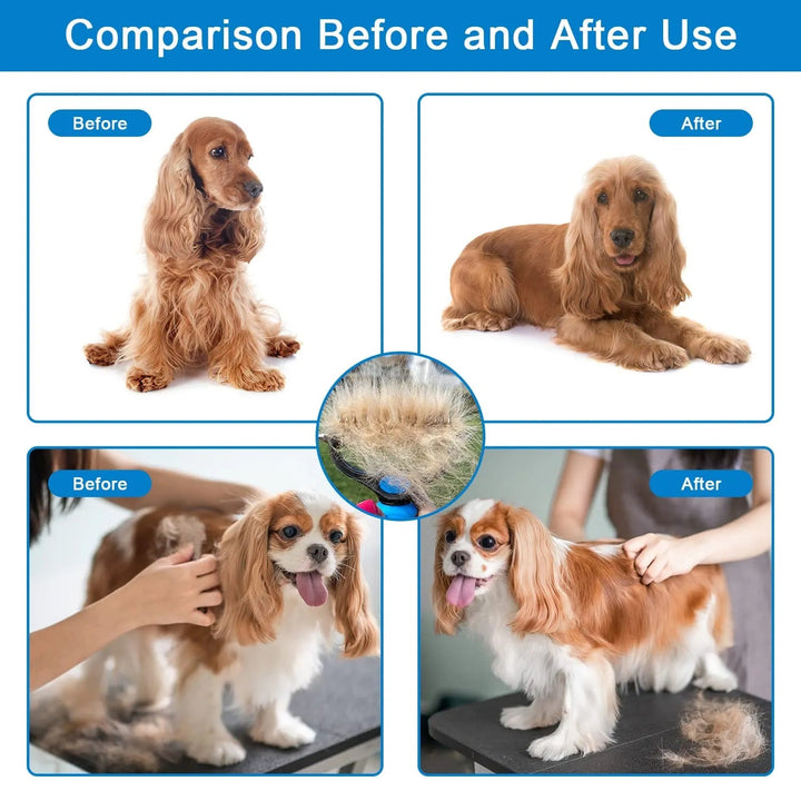 Dual Care Dog Deshedding Undercoat Rake Product Image 06