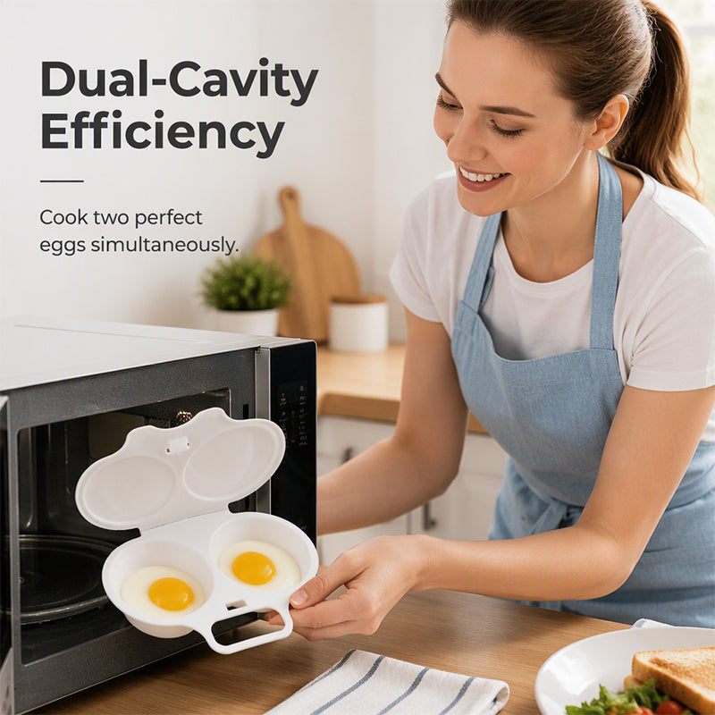 Dual Cavity Steam Egg Poacher Product Image 01