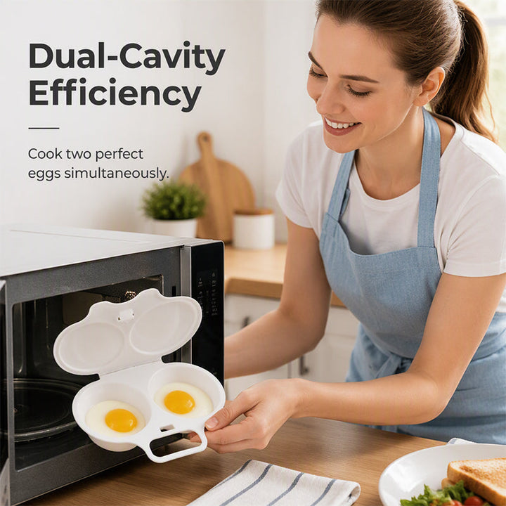 Dual Cavity Steam Egg Poacher Product Image 01