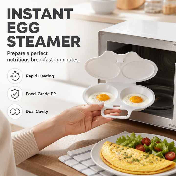 Dual Cavity Steam Egg Poacher Product Image 02