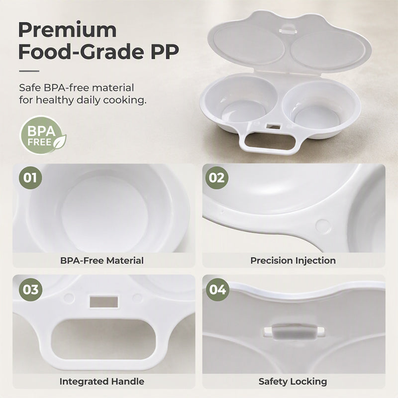 Dual Cavity Steam Egg Poacher Product Image 06