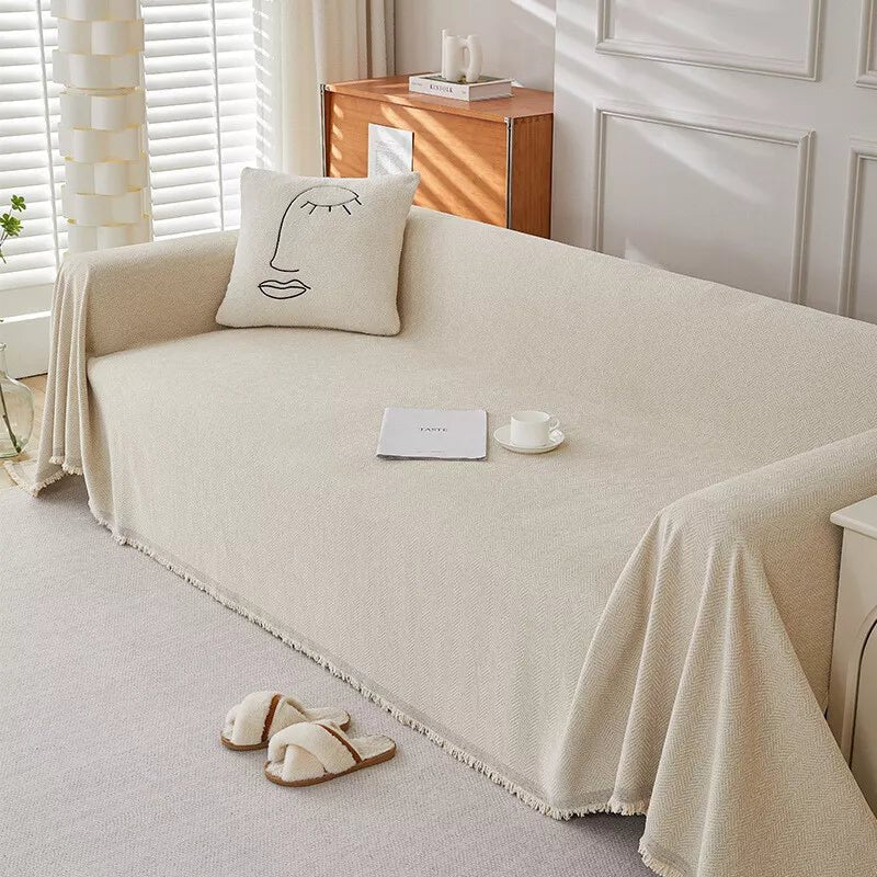 Durable Chenille Couch Cover for Family Protection – Stylish and Easy to Maintain 6