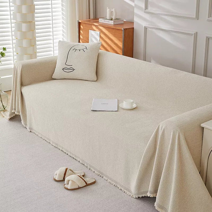 Durable Chenille Couch Cover for Family Protection – Stylish and Easy to Maintain 6