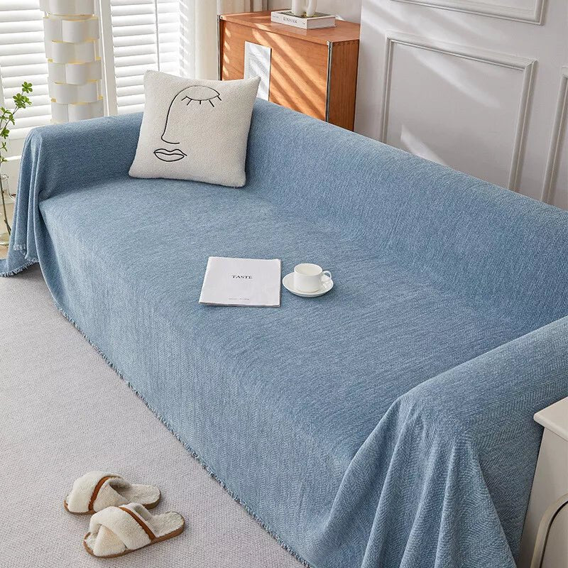 Durable Chenille Couch Cover for Family Protection – Stylish and Easy to Maintain 4