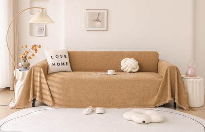 Durable Chenille Couch Cover for Family Protection – Stylish and Easy to Maintain 9