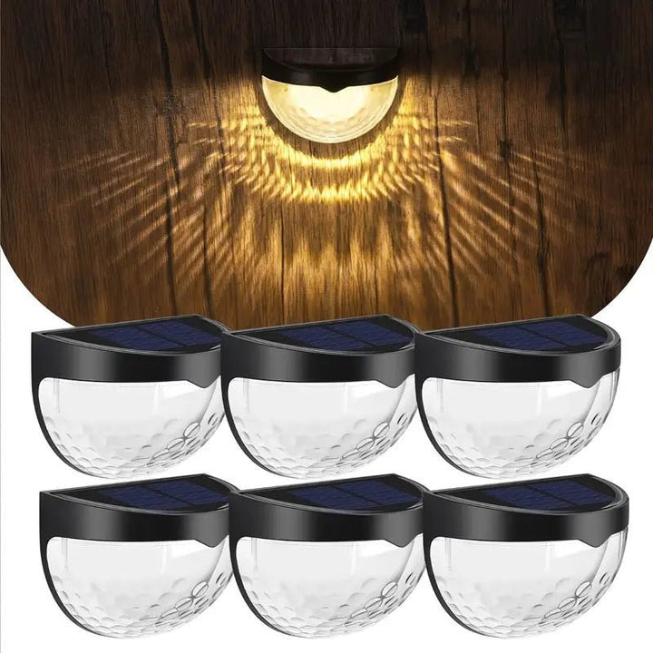 Duskline Solar Fence Lights Auto Sensor Outdoor Accent Lighting Product Image 04