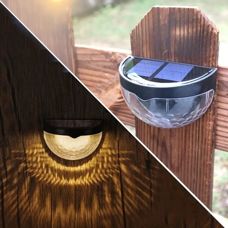 Duskline Solar Fence Lights Auto Sensor Outdoor Accent Lighting Product Image 07