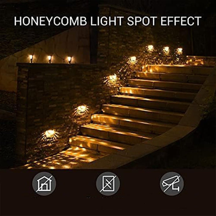 Duskline Solar Fence Lights Auto Sensor Outdoor Accent Lighting Product Image 09