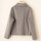 Dusty Rose Short Coat™ — Command Every Room with Unstoppable Elegance and Power (Black XS) - | Zavonix