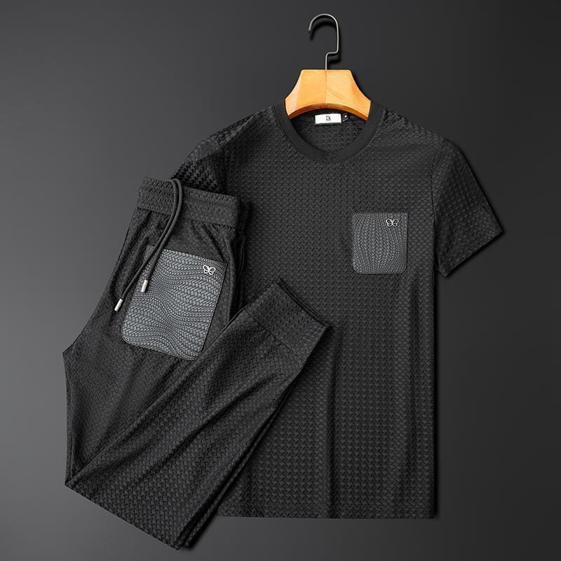 Duvall Relaxwear Ensemble (Black XS) - | Zavonix