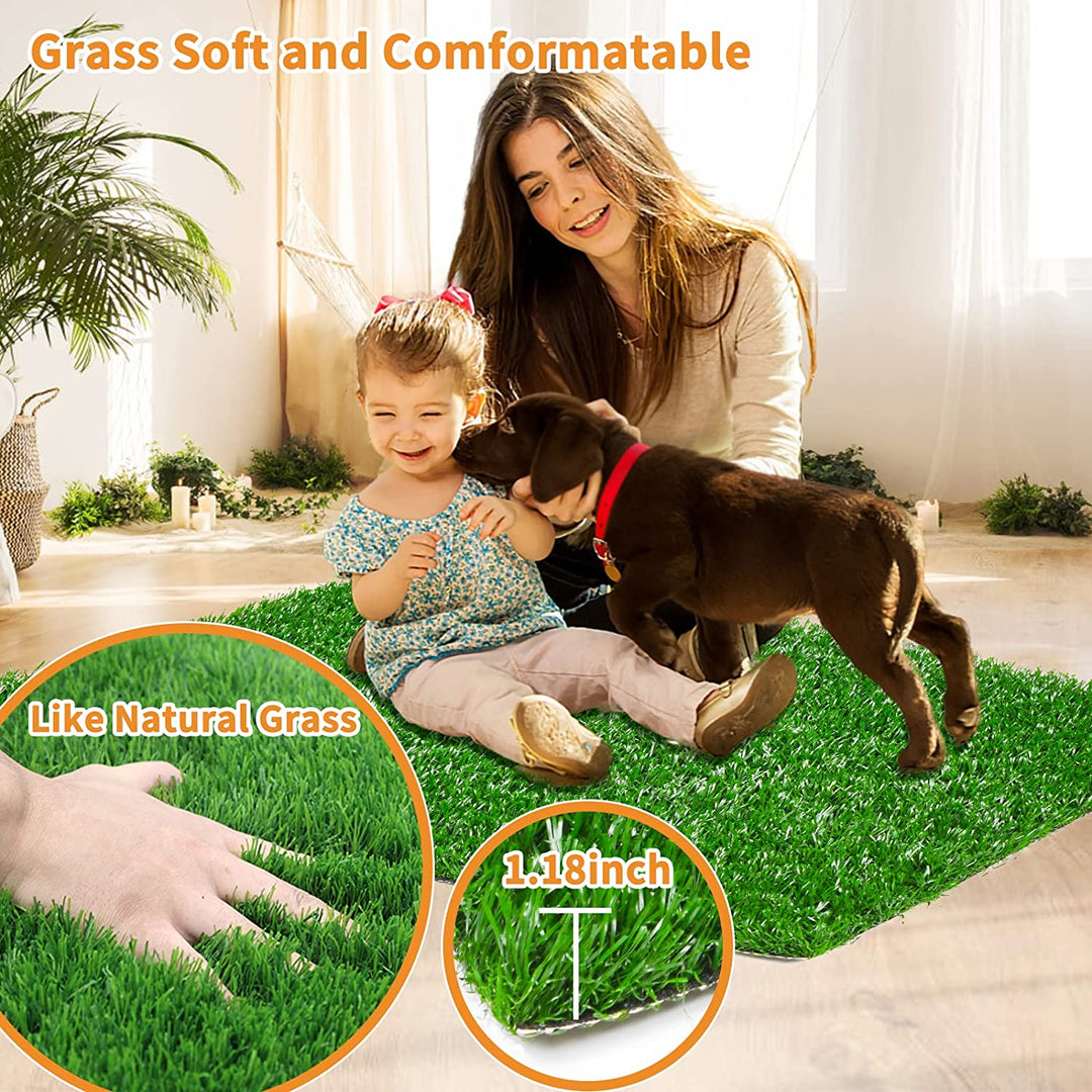 Dwellturf Indoor Dog Potty Mat Washable Grass Relief Pads Product Image 04