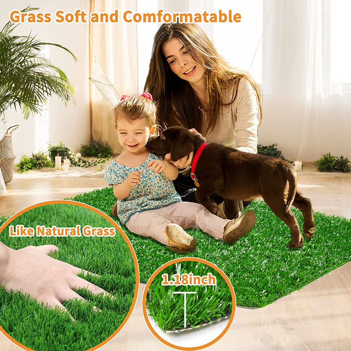 Dwellturf Indoor Dog Potty Mat Washable Grass Relief Pads Product Image 04