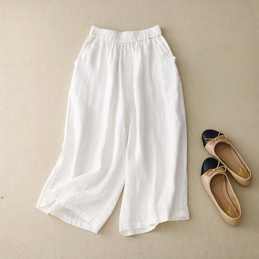 Lioren — Lightweight Linen Wide-Leg Pants for Warm Days