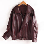 EDEN™ LEATHER COAT (Black XS) - | Zavonix