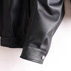 EDEN™ LEATHER COAT (Black XS) - | Zavonix