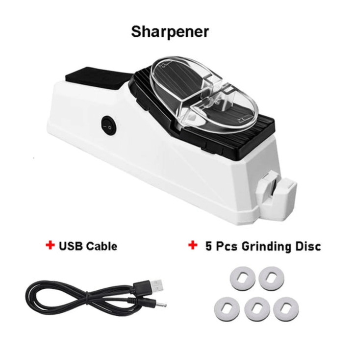 EdgeVolt — Razor - Sharp Blades in Seconds ( ) - Home &amp; Garden > Kitchen &amp; Dining > Kitchen Tools &amp; Utensils > Knife Sharpeners > Electric Knife Sharpener | Zavonix