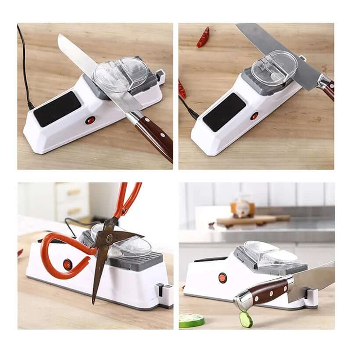 EdgeVolt — Razor - Sharp Blades in Seconds ( ) - Home &amp; Garden > Kitchen &amp; Dining > Kitchen Tools &amp; Utensils > Knife Sharpeners > Electric Knife Sharpener | Zavonix
