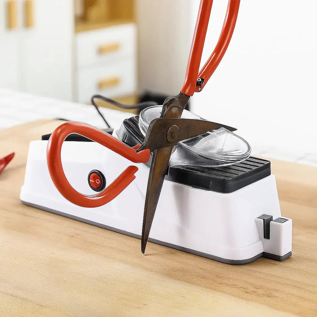 EdgeVolt — Razor - Sharp Blades in Seconds ( ) - Home & Garden > Kitchen & Dining > Kitchen Tools & Utensils > Knife Sharpeners > Electric Knife Sharpener | Zavonix