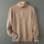Edryn — Premium 100% Cashmere Sweater with Soft Breathable Warmth (Red S) - | Zavonix