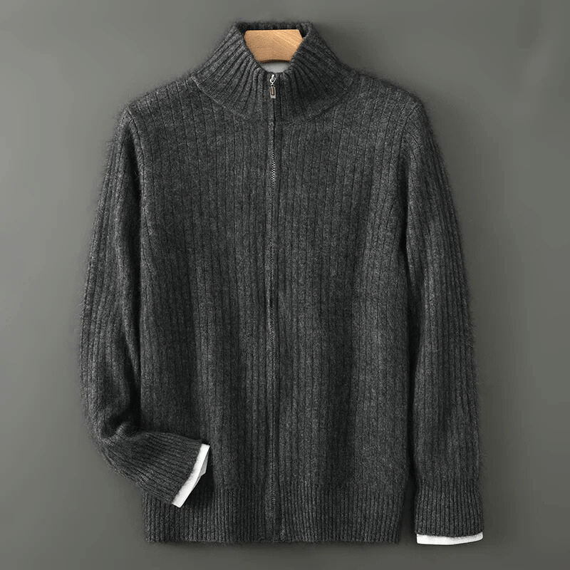 Edryn — Premium 100% Cashmere Sweater with Soft Breathable Warmth (Red S) - | Zavonix
