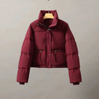 Elanora — Women's Puffed Cropped Jacket for Warmth and Style