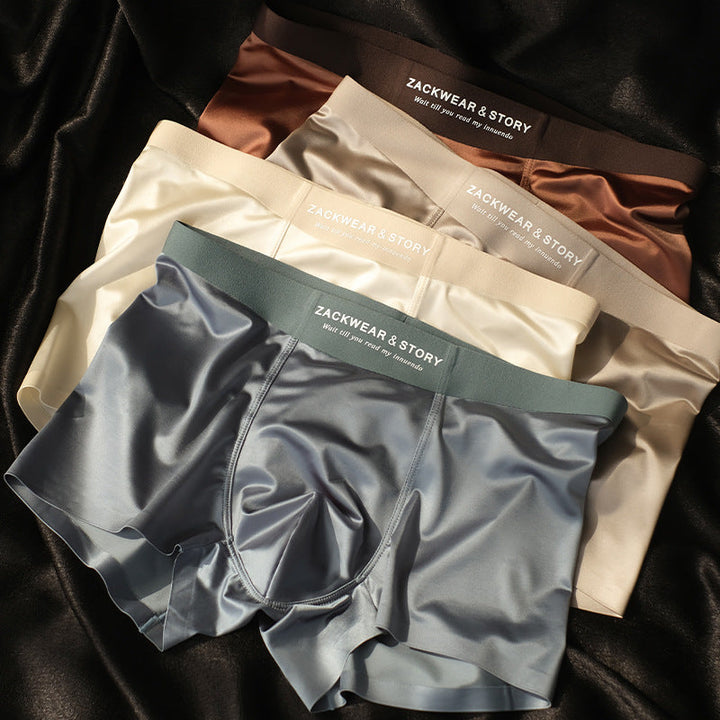 ZACKWEAR &amp; STORY - Glacier Silk Ease Boxers
