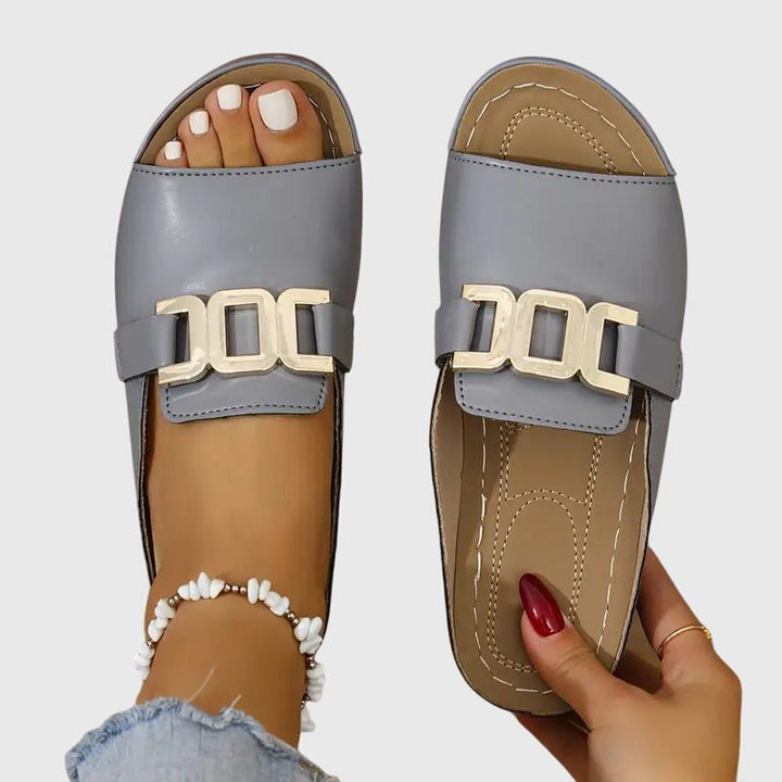 Elara Buckle Slide Sandals product image 6