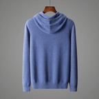 Elara Hoodie — Premium Wool Cashmere Blend Hoodie for Warmth (Blue XS) - | Zavonix